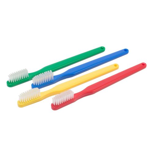  Practicon 7045211 Practivalu Child Toothbrushes, Assorted colors (Pack of 144)