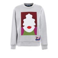 Prada Printed tech cotton sweatshirt