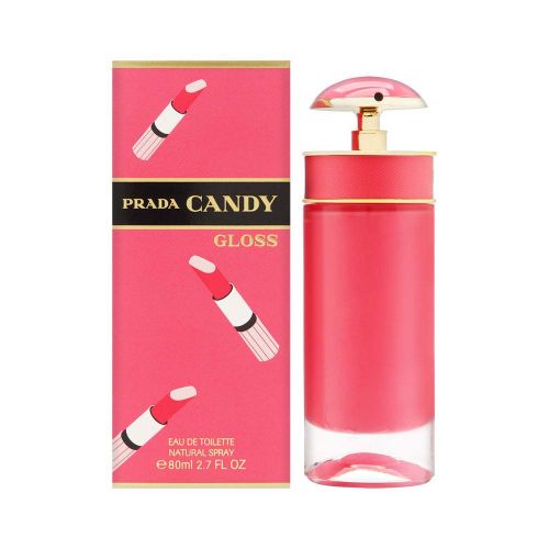 프라다 Prada Candy Gloss Eau de Toilette Spray for Women 2.7 oz