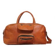 Pranjals House Duffel Bag Backpack Travel Gear Bag Daypack Genuine Leather Vintage Handmade Bag. (Style 5)