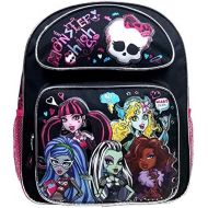 Prannoi Backpack - Monster High Large Full Size 16 School Bag - Ghoul Nerd Scarylicious