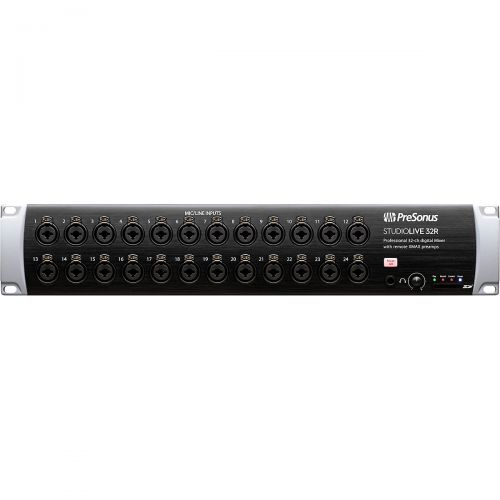  PreSonus},description:PreSonus’ 32-channel Series III StudioLive 32R is both a versatile AVB stage box for StudioLive Series III consoles and the most powerful rack mixer in its cl