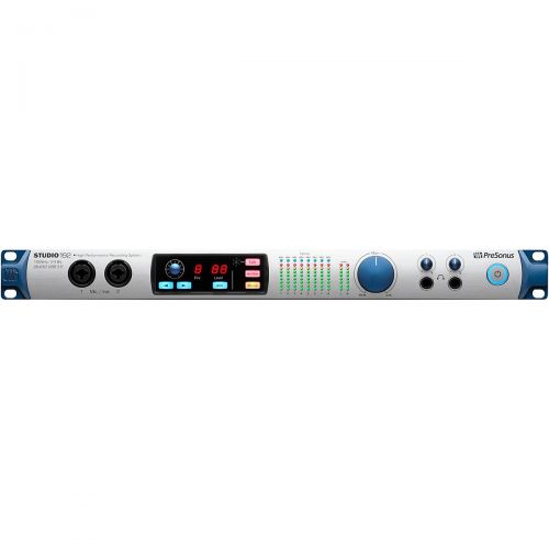  PreSonus},description:The Studio 192 as an audio interface handles up to 26 inputs, eight of which are class A remote-controlled XMAX mic preamps, all performing at a pristine 192k