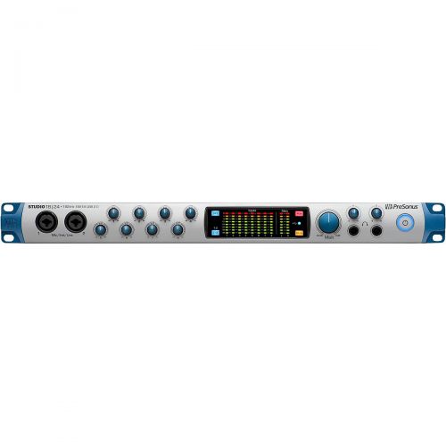  PreSonus},description:The Studio-series top-of-the-line Studio 1824 USB 2.0 audioMIDI interface records up to 18 simultaneous inputs at up to 24-bit192 kHz and offers 8 XMAX Clas