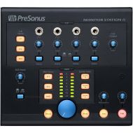 PreSonus},description:Manage multiple audio sources and sets of monitor speakers, track using illegally loud headphone amplifiers, and talk back to your drummer-all from your deskt