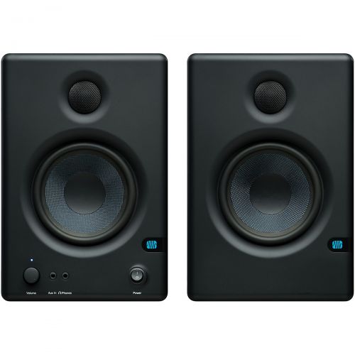  PreSonus},description:When its time to replace those cheap computer speakers with serious 2-way professional studio monitors, youre ready for the Eris E4.5. With Kevlar low frequen