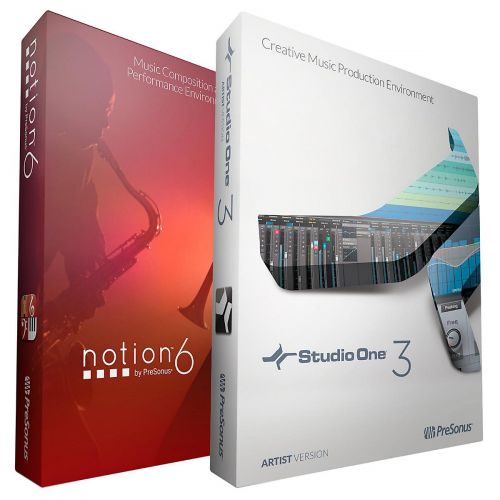  PreSonus},description:Get PreSonus flagship DAW bundled with their top music notation software for an incredibly powerful composition duo. Studio One 3 Artist From set up, dialing