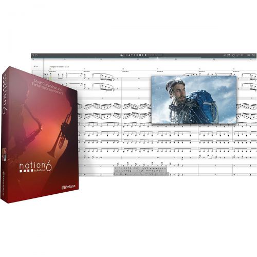  PreSonus},description:Bring musical inspirations to life and enhance your creativity with the blazingly fast and intuitive Notion 6 music composition and performance environment.