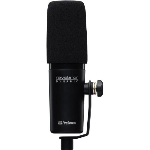  PreSonus Revelator Dynamic USB Microphone for recording, podcasts, and streaming with onboard effects and easy-to-use presets plus a built-in mixer and Studio One DAW Recording Software