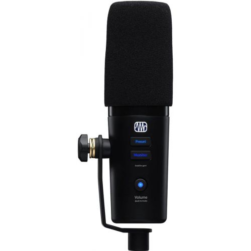  PreSonus Revelator Dynamic USB Microphone for recording, podcasts, and streaming with onboard effects and easy-to-use presets plus a built-in mixer and Studio One DAW Recording Software