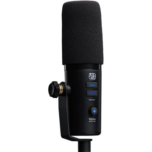  PreSonus Revelator Dynamic USB Microphone for recording, podcasts, and streaming with onboard effects and easy-to-use presets plus a built-in mixer and Studio One DAW Recording Software