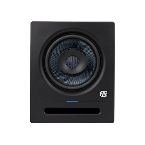  PreSonus Eris Pro 6 6-Inch Low-Frequency Driver Active Coaxial 2-Way Studio Monitor Bundle with 1/4-Inch TRS Instrument Cables, 1/4-Inch TRS to XLR Male, and Speakers Isolation Pads (7 Items)