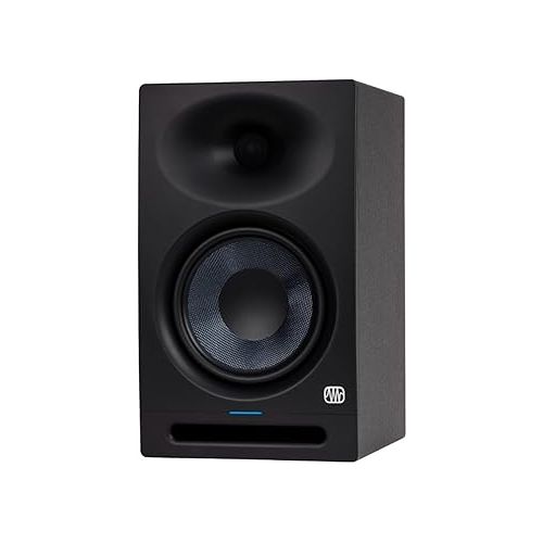  PreSonus Eris Studio 8-inch Studio Monitor with Acoustic Accuracy - Low-Frequency Transducer for Pro Audio Mixing - High-Definition Sound Bundle with 1/4-Inch TRS Instrument Cables (4 Items)