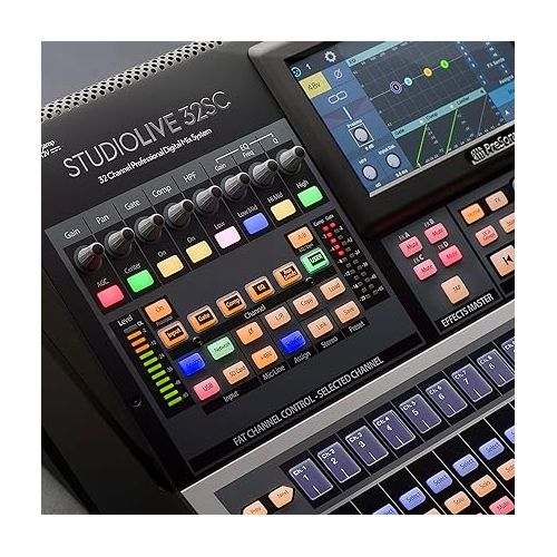  PreSonus StudioLive 32SC Compact 32-channel/26-bus digital mixer with AVB networking and dual-core FLEX DSP Engine