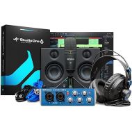 PreSonus AudioBox Studio Ultimate Bundle Complete Recording Kit with Studio Monitors and Studio One Artist and Ableton Live Lite DAW Recording Software
