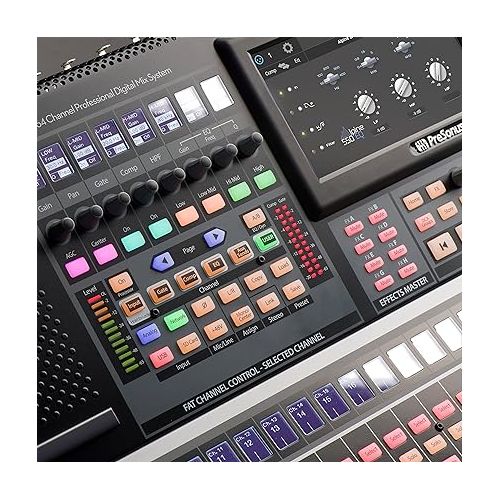  PreSonus StudioLive 64S 64-channel/43-bus digital console/recorder/interface with AVB networking and quadcore FLEX DSP Engine