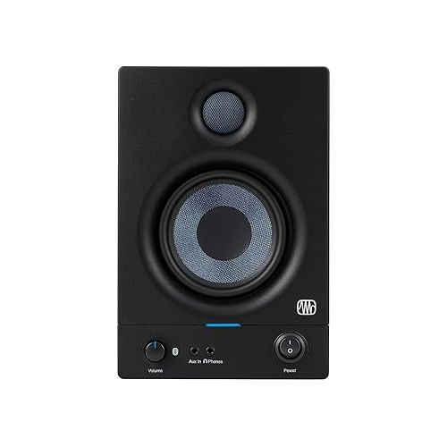  PreSonus 4.5-Inch 2-Way Active Studio Monitors Bundle with Isolation Pads for Speakers (2-Pack) and 1/4-Inch to 1/4-Inch TRS Cable (6-Feet, 2-Pack) (4 Items)