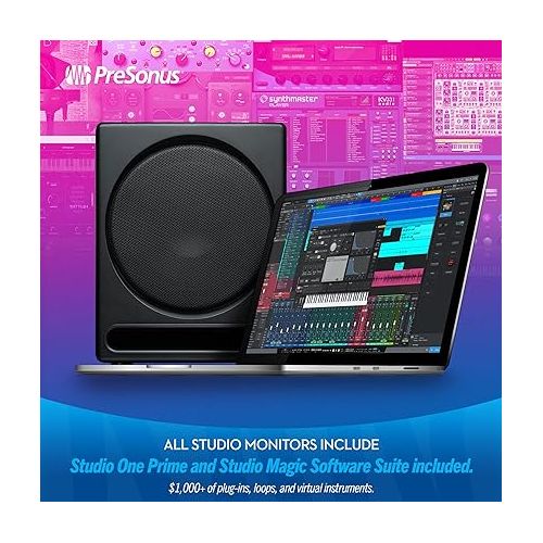  Presonus Temblor T10 Powered Studio Subwoofer, Multicolor