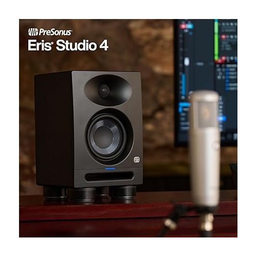  PreSonus Eris Studio 4 4.5-inch 2-Way Active Studio Monitors with EBM Waveguide