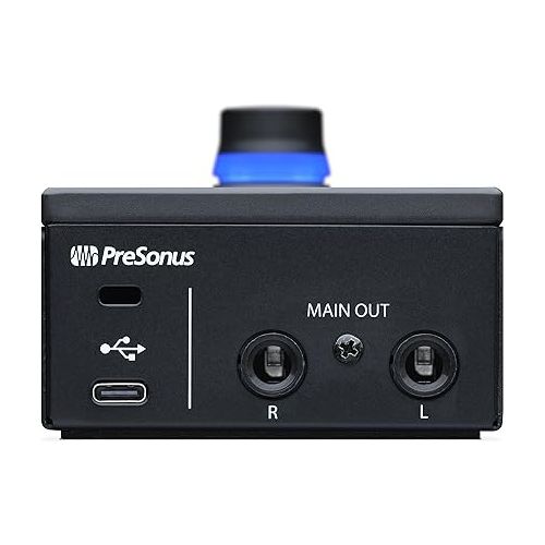  PreSonus Revelator io44 USB-C Audio Interface for music production and streaming with built-in mixer and easy-to-use effects presets plus Studio One DAW Recording Software