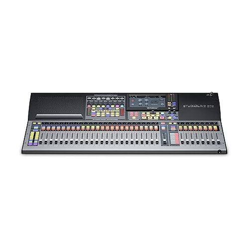  PreSonus StudioLive 32S 32-Channel/22-bus digital console/recorder/interface with AVB networking and dualcore FLEX DSP Engine