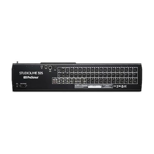  PreSonus StudioLive 32S 32-Channel/22-bus digital console/recorder/interface with AVB networking and dualcore FLEX DSP Engine