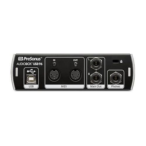  Presonus AudioBox 96 USB 2.0 Audio Interface Studio Bundle with Studio One Artist Software Pack