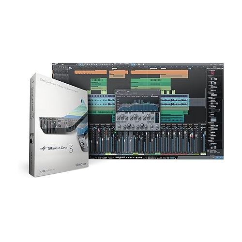  Presonus AudioBox 96 USB 2.0 Audio Interface Studio Bundle with Studio One Artist Software Pack