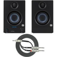 PreSonus Eris 3.5 3.5-Inch Low-Frequency Studio Monitor (Pair) with Breakout Cable Bundle