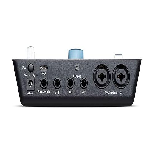  PreSonus ioStation 24c 2x2, 192 kHz, USB Audio Interface and Production Controller with Studio One Artist and Ableton Live Lite DAW Recording Software