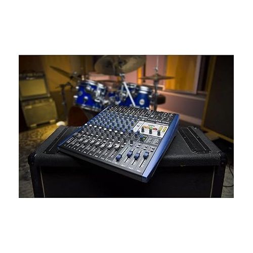  PreSonus StudioLive AR12c USB-C 14-Channel Hybrid Digital/Analog Recording Mixer (Unpowered) Bundle with Gator G-MIXERBAG-2118 Mixer Bag, 32GB Memory Card, Stereo Breakout Cable, and 2x XLR-XLR Cable