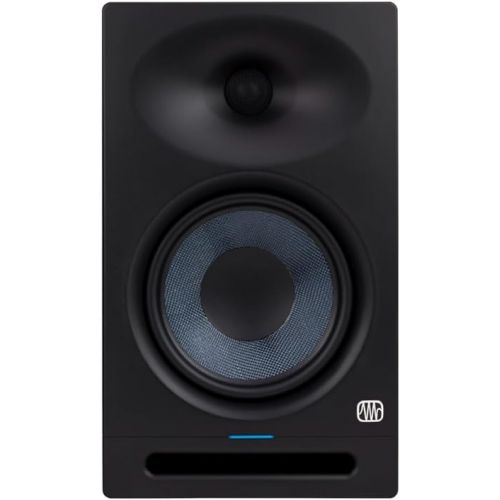  Presonus Eris Studio 8-inch Studio Monitor with Acoustic Accuracy Bundle with 1/4-Inch TRS Instrument Cables, 1/4-Inch TRS to XLR Male, and Speakers Isolation Pads (7 Items)