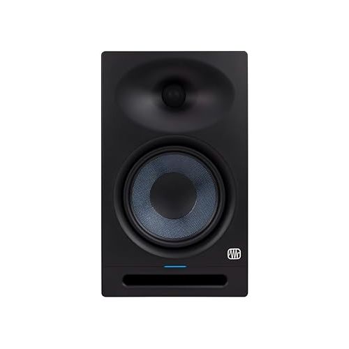  PreSonus Eris Studio 8-inch Studio Monitor with Acoustic Accuracy Bundle with 1/4-Inch TRS Instrument Cables, 1/4-Inch TRS to XLR Male, and Speakers Isolation Pads (7 Items)