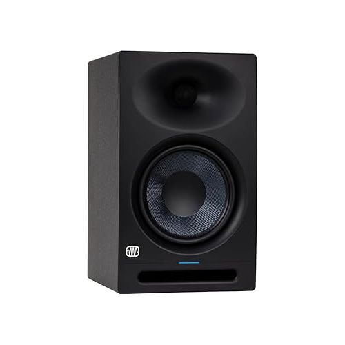  PreSonus Eris Studio 8-inch Studio Monitor with Acoustic Accuracy Bundle with 1/4-Inch TRS Instrument Cables, 1/4-Inch TRS to XLR Male, and Speakers Isolation Pads (7 Items)