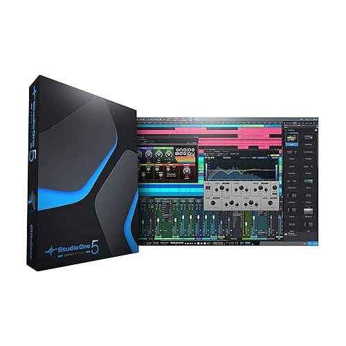  PreSonus AudioBox iTwo 2x4 Audio Recording Interface for USB/iPad and iOS Devices Studio Bundle with Studio One Artist Software Pack with Mackie CR3-X Pair Studio Monitors