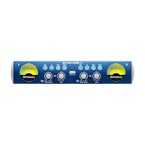  Presonus BlueTube DP v2 2-Channel Mic/Instrument Tube Preamp