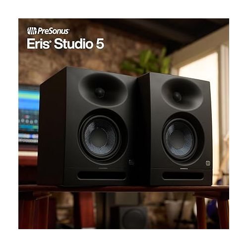  PreSonus Eris Studio 5 5.25-inch 2-Way Active Studio Monitors with EBM Waveguide