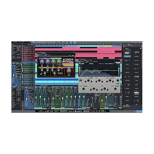  PreSonus AudioBox 96 Audio Interface Full Studio Bundle Includes Software Kit, ATOM MIDI Pad Controller, Eris 3.5 Pair Monitors, and Adjustable Suspension Boom Arm + HD7 Headphones