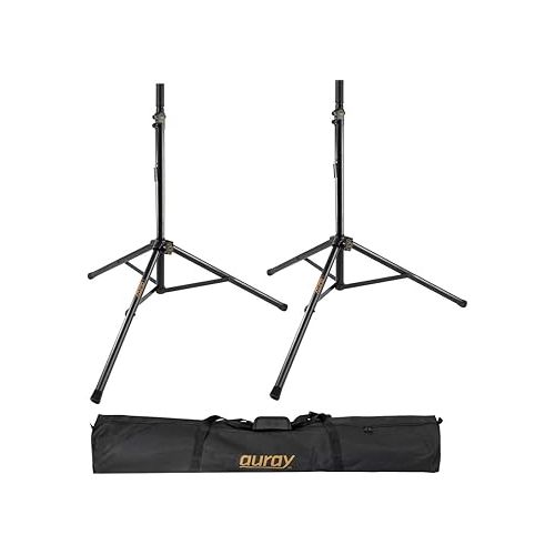  PreSonus AIR10 2-Way Active Sound-Reinforcement Loudspeakers (Pair) Bundle with Polsen M-85 Prof Mic, Auray 51