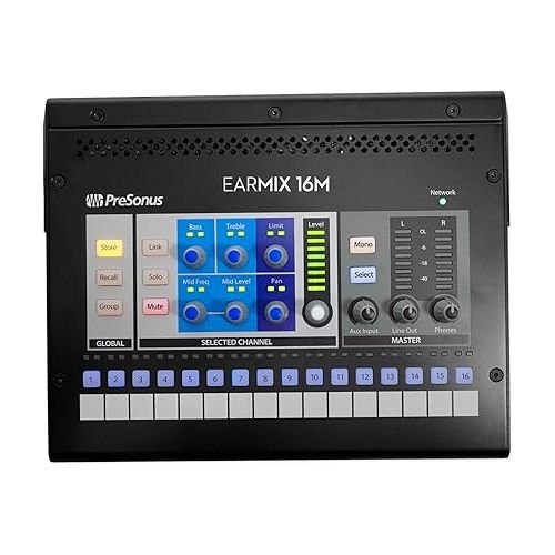  PRESONUS EarMix 16M 16x2 Personal Monitor Mixer+Mackie MP-240 In-Ear Monitors