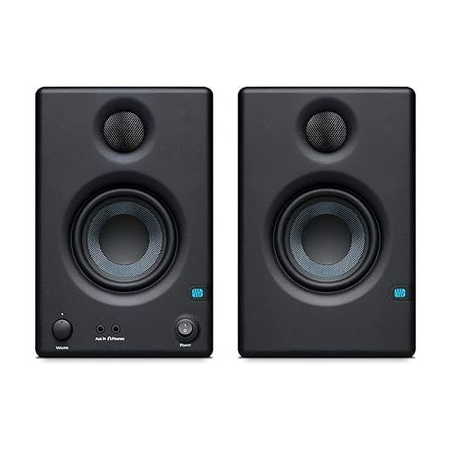  PreSonus AudioBox iTwo 2x4 Audio Recording Interface for USB/iPad and iOS Devices Studio Bundle with Studio One Artist Software Pack and Eris E3.5 Pair Studio Monitors with and 1/4 Cables