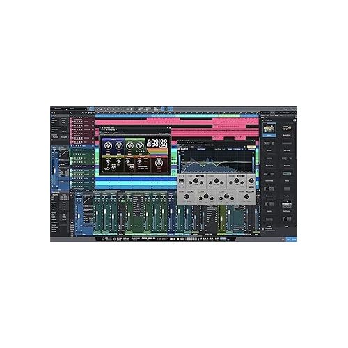  PreSonus Studio 24c 2x2 USB Type-C Audio/MIDI Interface with Eris E7 XT Pair 2-Way Studio Monitors with EBM Wave Guide Design and 1/4” Instrument Cable