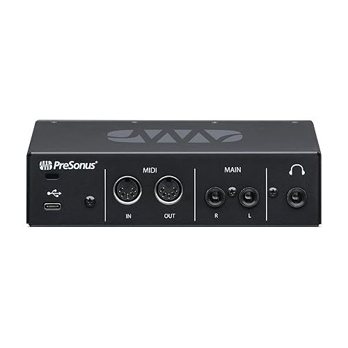  PreSonus Revelator io24 USB-C Compatible Audio Interface with Integrated Loopback Mixer and Effects for Streaming, Podcasting, and More