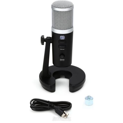  PreSonus Revelator USB-C Microphone with StudioLive Voice Effects Processing Podcast Bundle