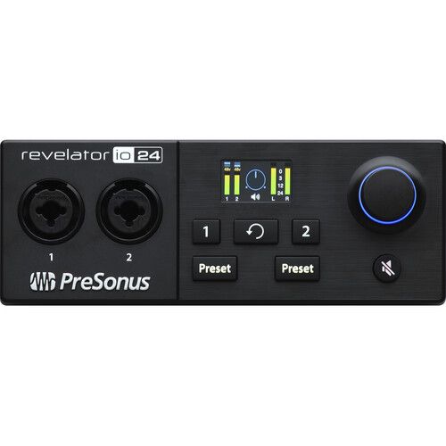  PreSonus Revelator io24 Desktop 2x4 USB Type-C Audio/MIDI Interface