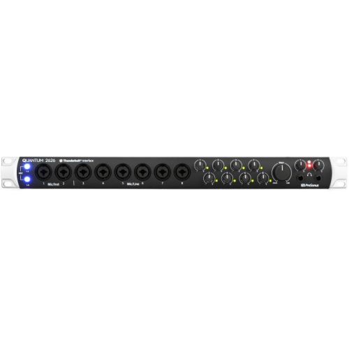  PreSonus Quantum 2626 26x26 Thunderbolt 3 Audio Interface and Studio One 6 Professional Upgrade Bundle