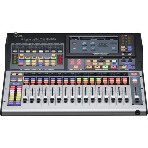  PreSonus StudioLive 32SC Series III S 32-Channel Subcompact Digital Mixer/Recorder/Interface