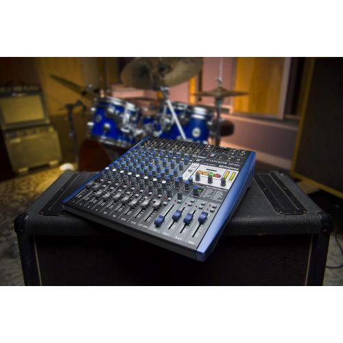  PRESONUS StudioLive SLM AR12C 12 Channel USB Recording Mixer+Drum Mics+Earbuds