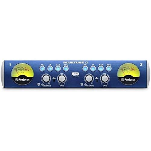  PreSonus BlueTube DP v2 2-channel Microphone Preamplifier with 1 Year Free Extended Warranty