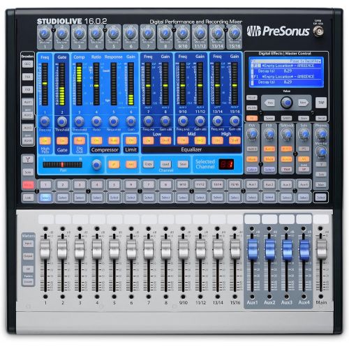  Presonus StudioLive 16.0.2 16-Channel Audio Mixer